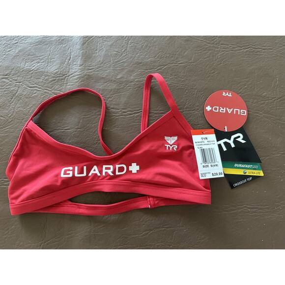 TYR Bikini Top Girls Racerback Swim Sz S - Picture 1 of 3